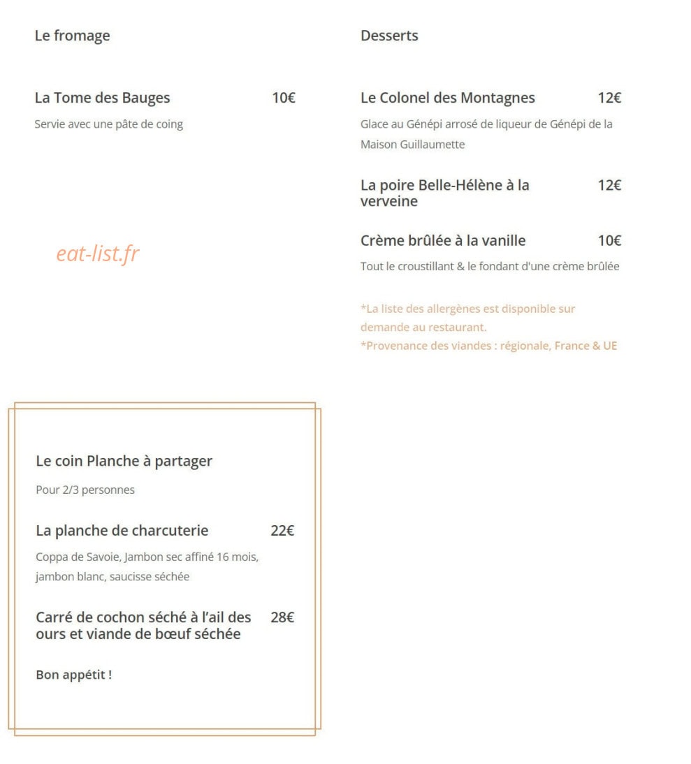 La Petite Lulu — carte page 3
