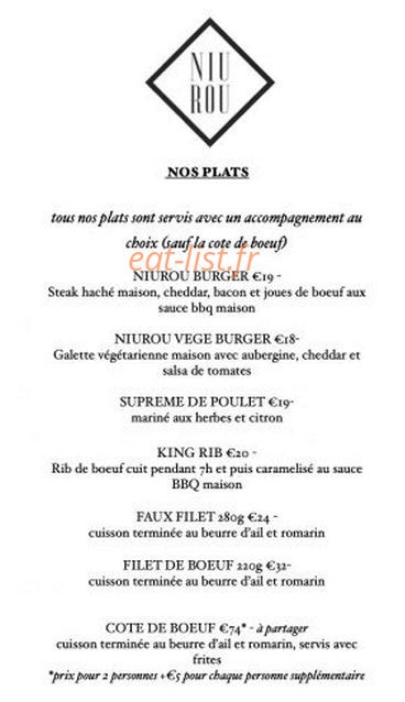 Niurou — carte page 2