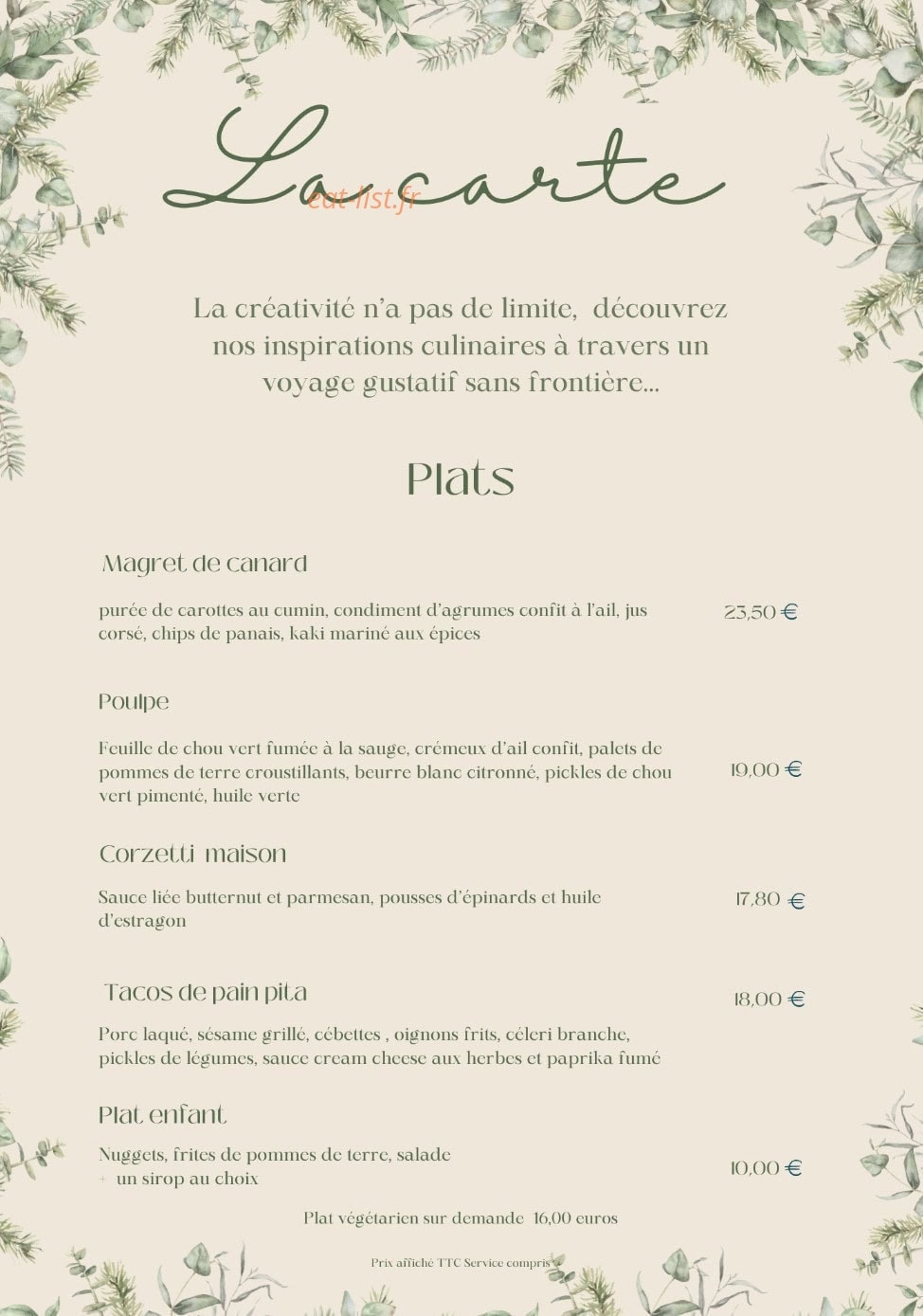 Sauge — carte page 2