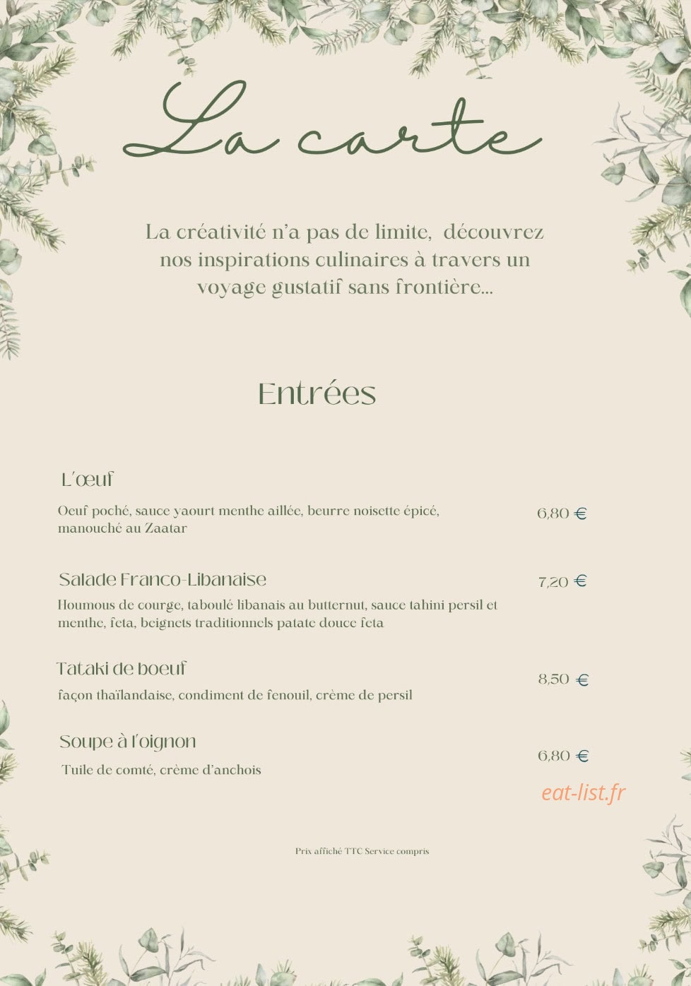Sauge — carte page 1