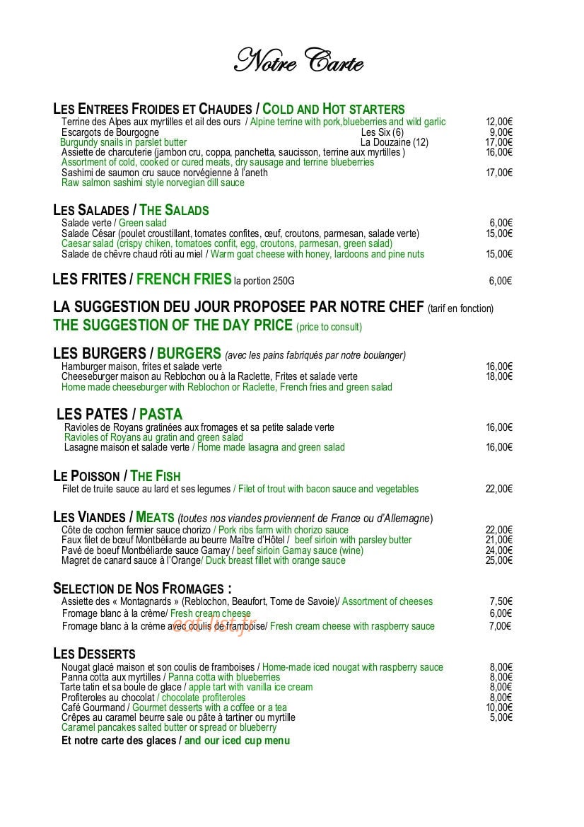 Alpina — carte page 2