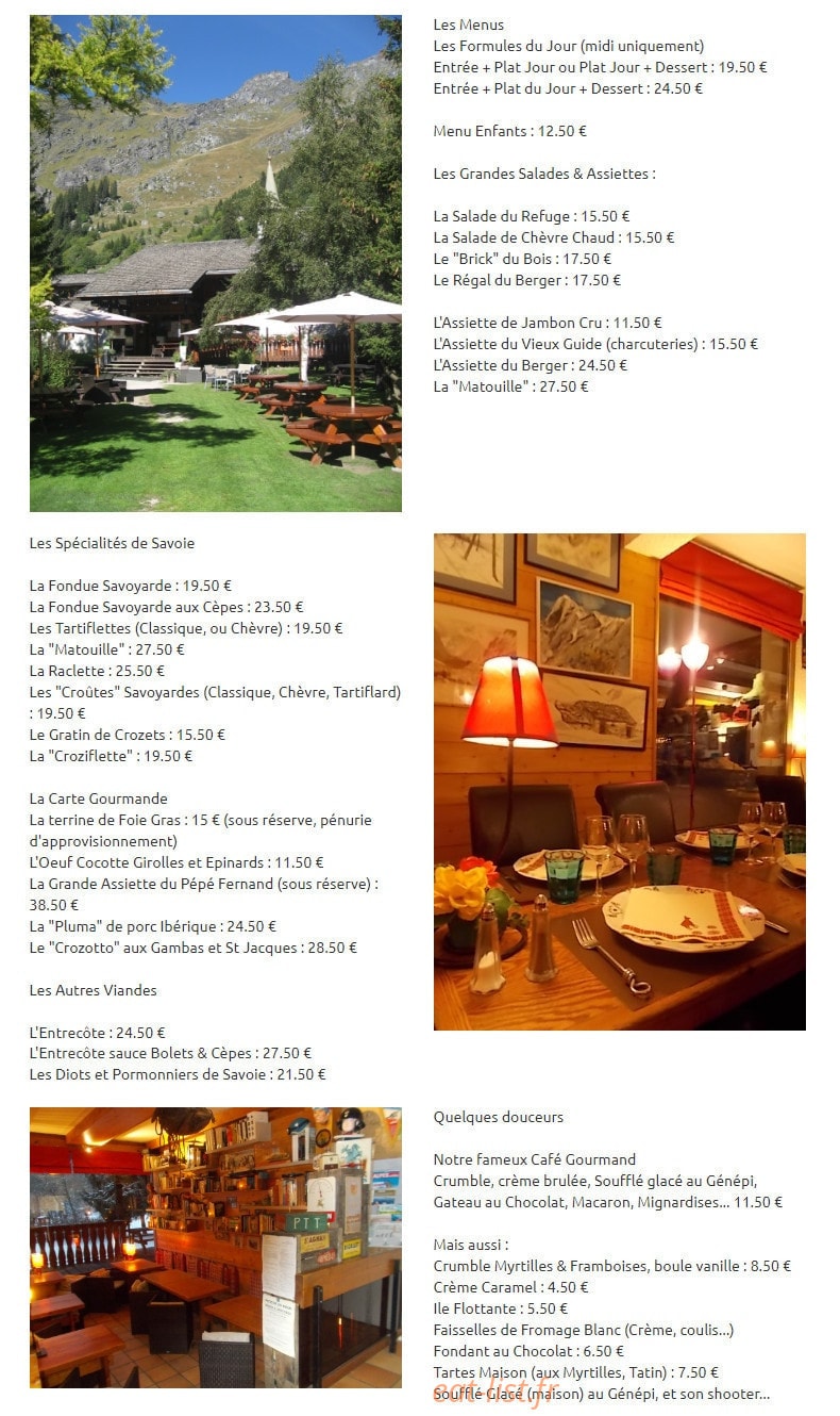 Refuge du Bois — carte page 1