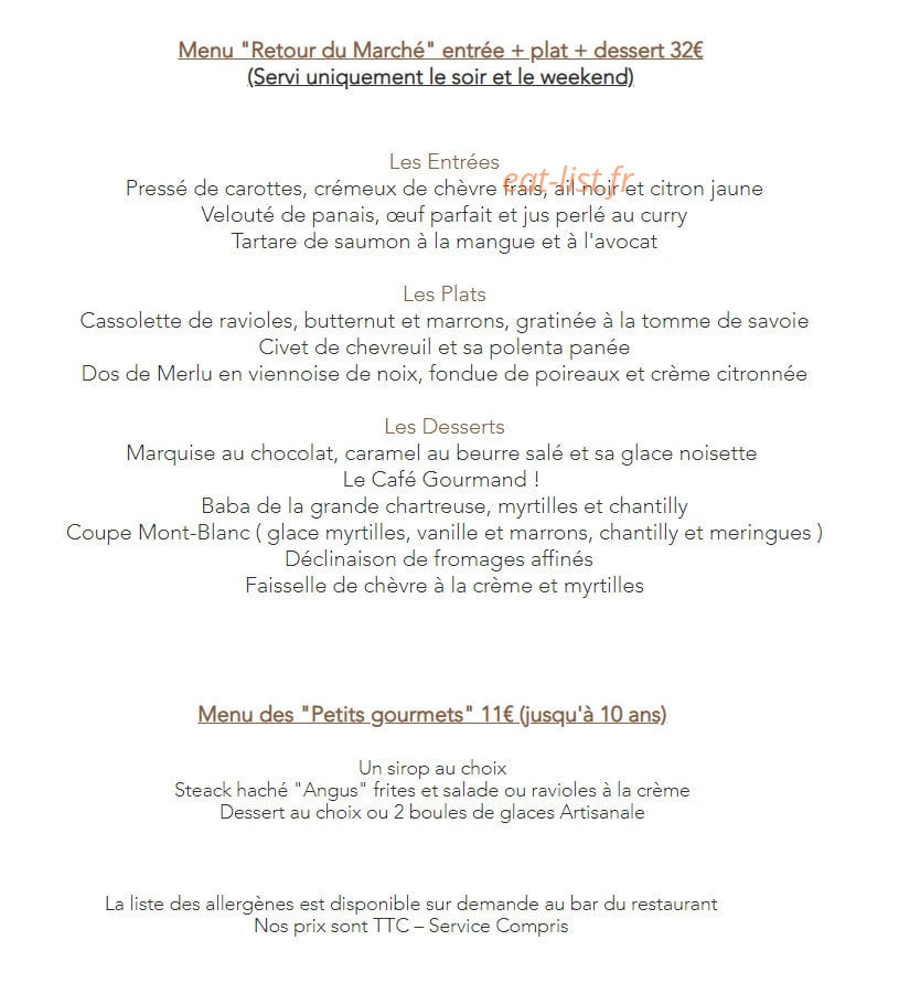 La Corderie — carte page 2
