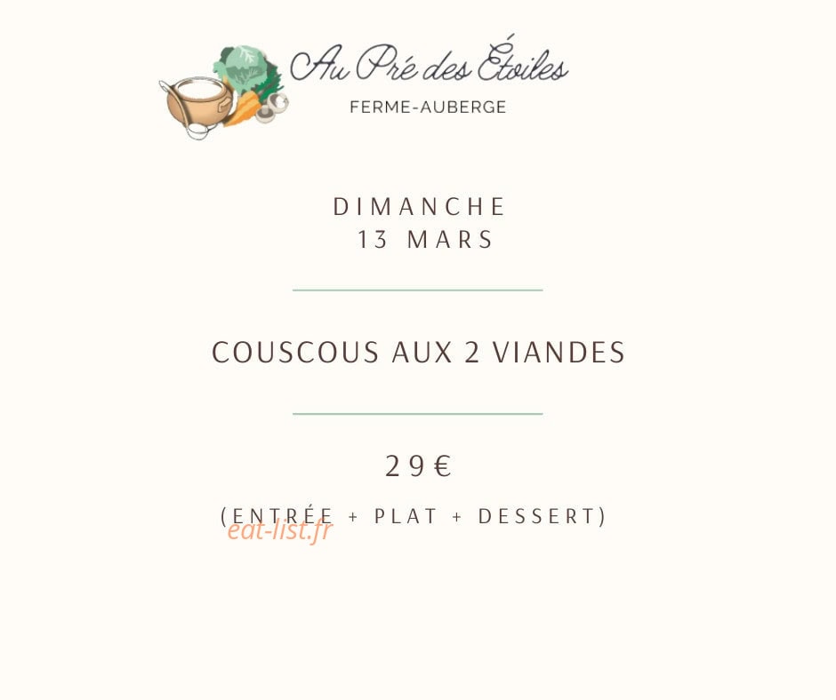 Au pré des étoiles — carte page 1