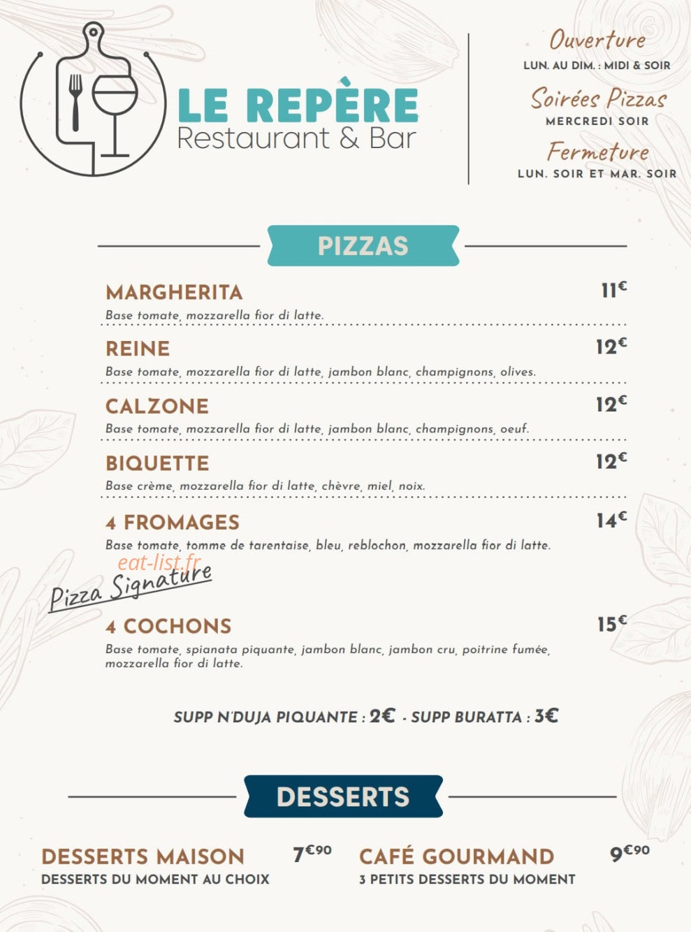 Le Repère — carte page 3