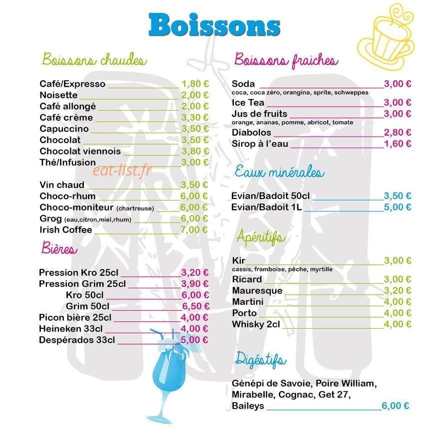 Le Mazot — carte page 1