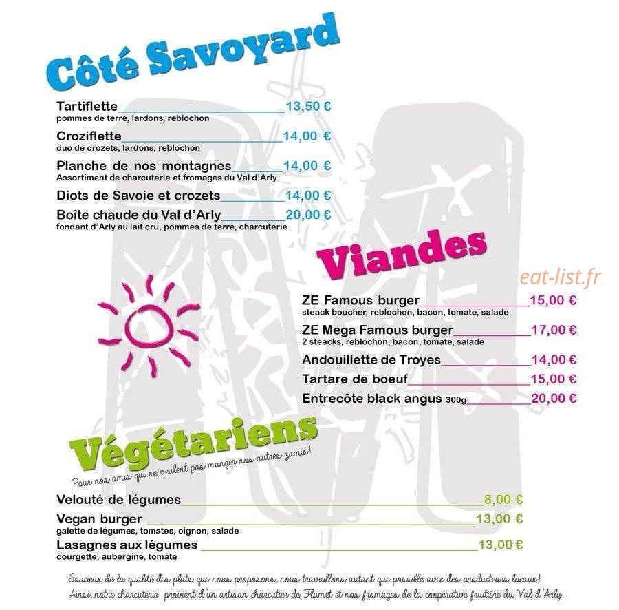 Le Mazot — carte page 3