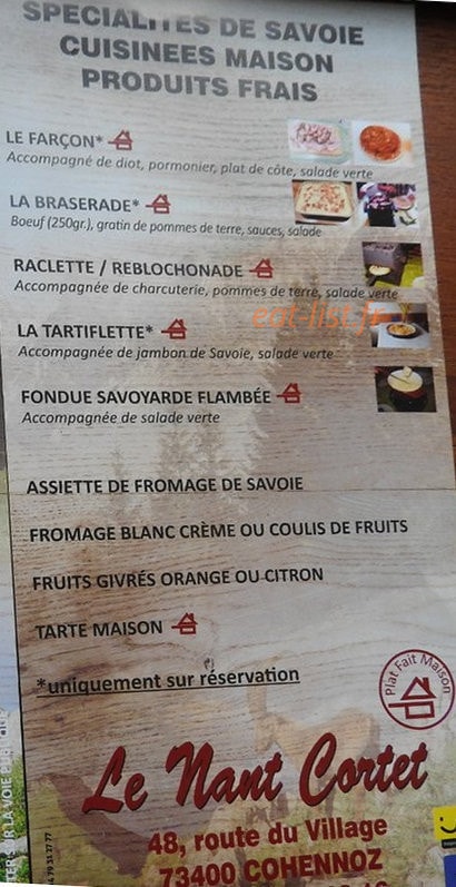 Le Nant Cortet — carte page 2