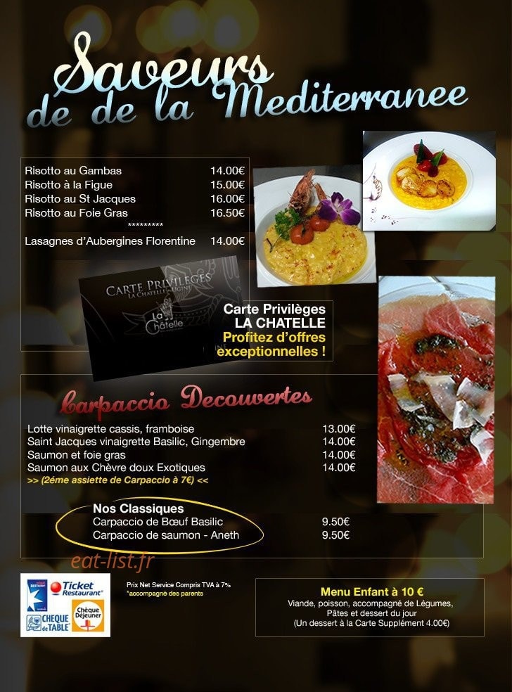 La Chatelle — carte page 1
