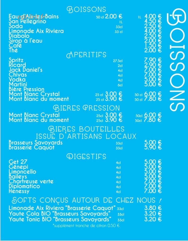 Pizz&wine — carte page 7