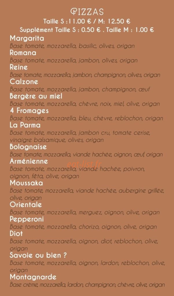 Pizz&wine — carte page 3