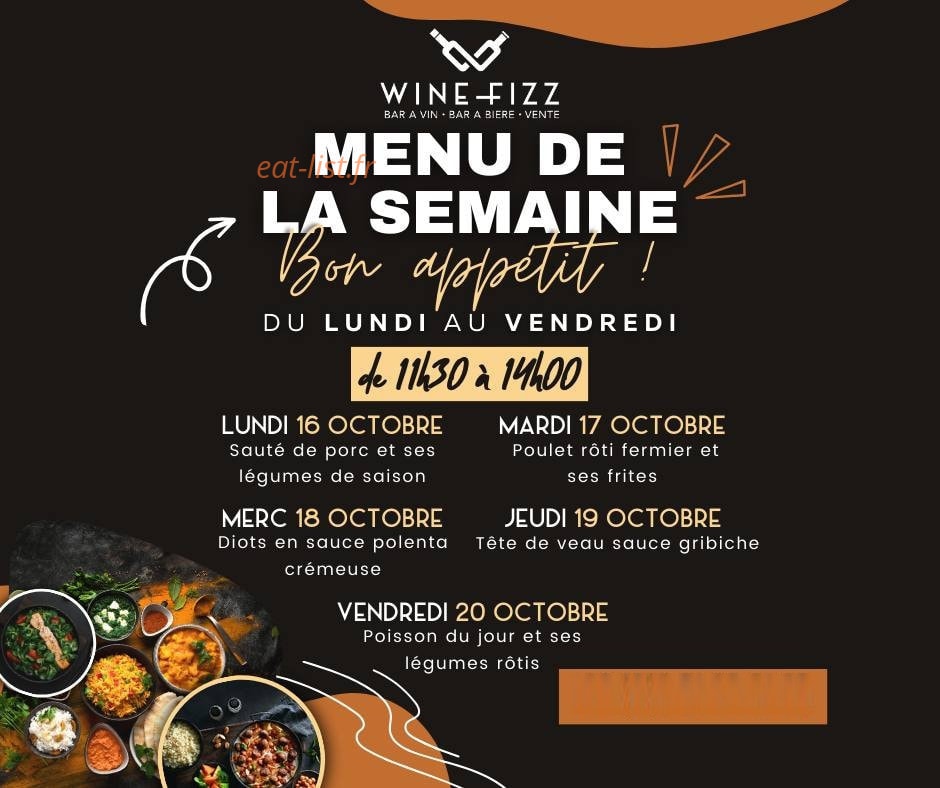 WineFizz — carte page 1