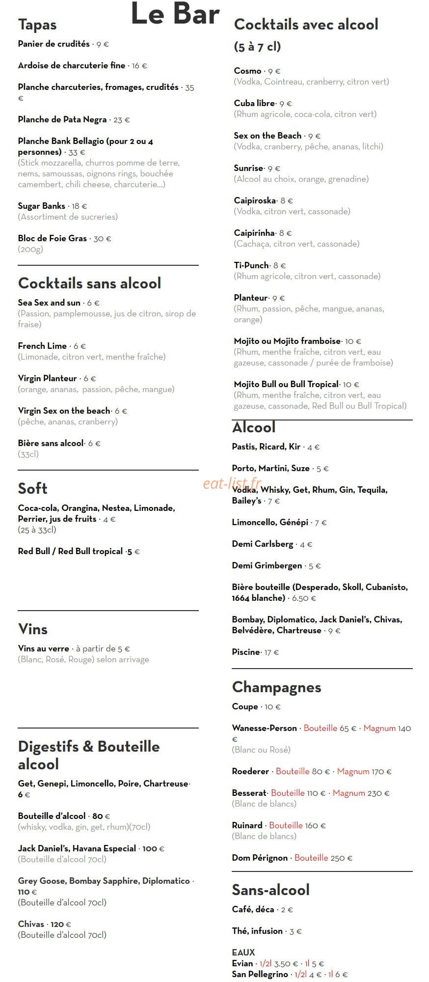 Bank — carte page 3