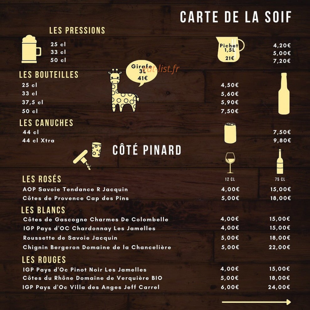 Le Fût d'Chouette — carte page 2
