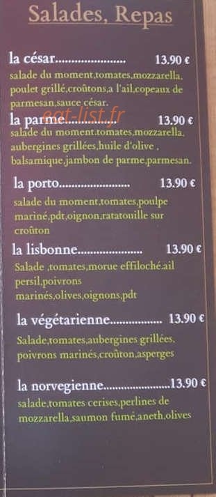 Le Latino — carte page 6