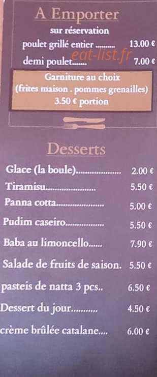 Le Latino — carte page 3