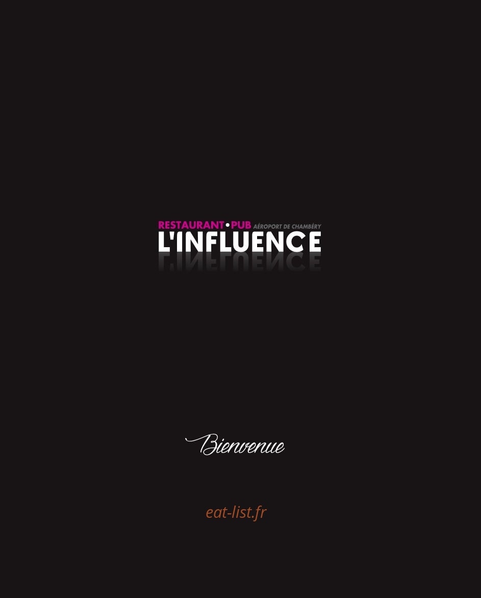 L'influence — carte page 1