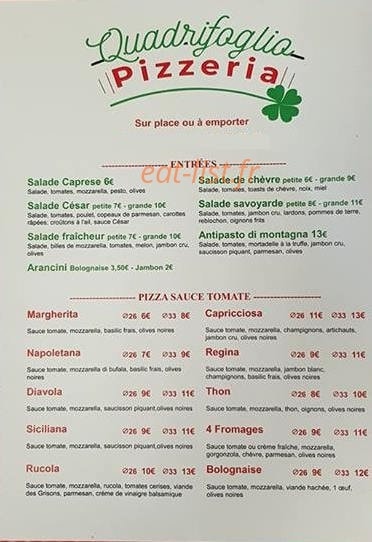 Quadrifoglio — carte page 1
