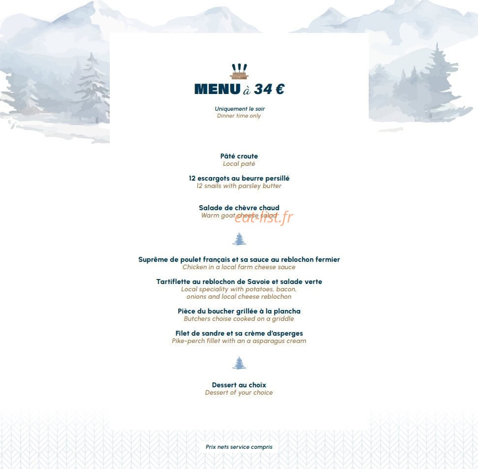 Au Petit Rendez-Vous — carte page 5