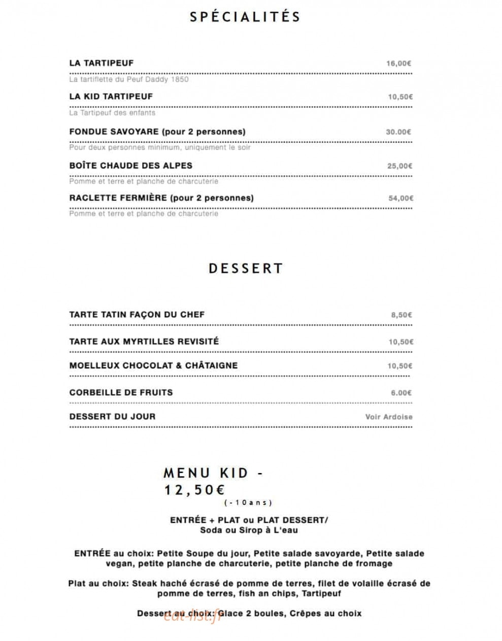 Peuf Daddy — carte page 2