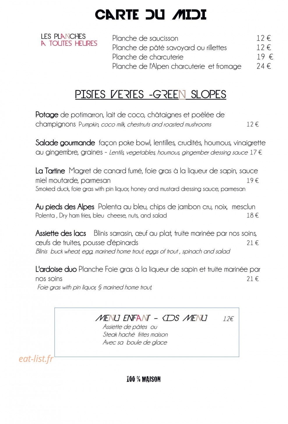 Alpèn Art — carte page 2