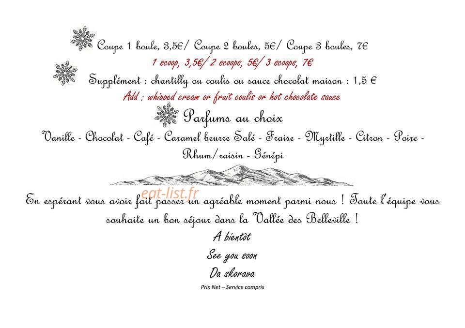 Au Vieux Grenier — carte page 10
