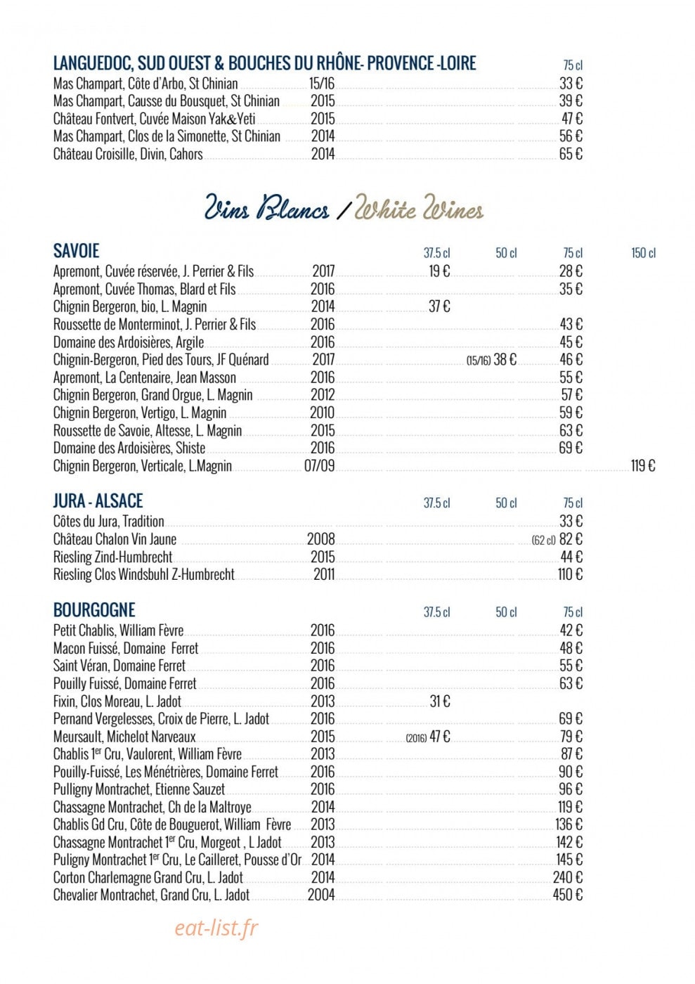 Chalet de la Marine — carte page 7