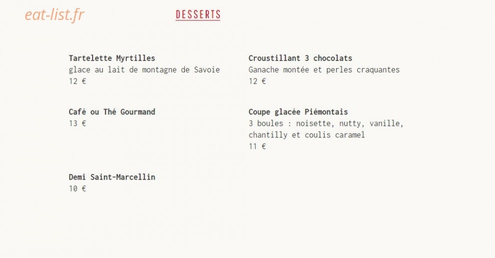 Chalet des 2 Lacs — carte page 3
