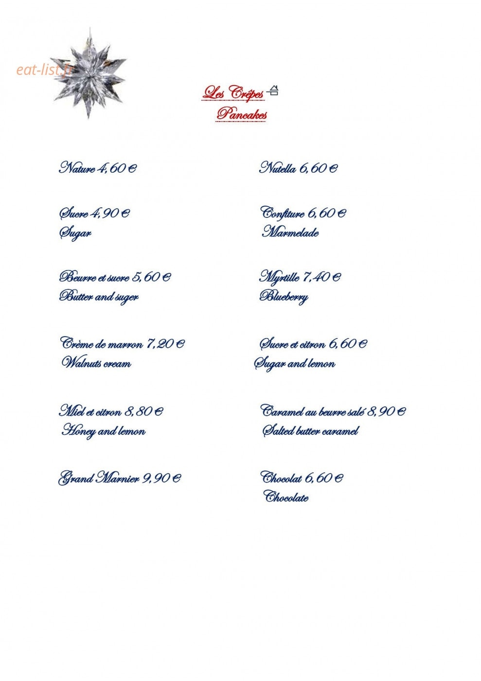 Chalet des 2 Ours — carte page 6