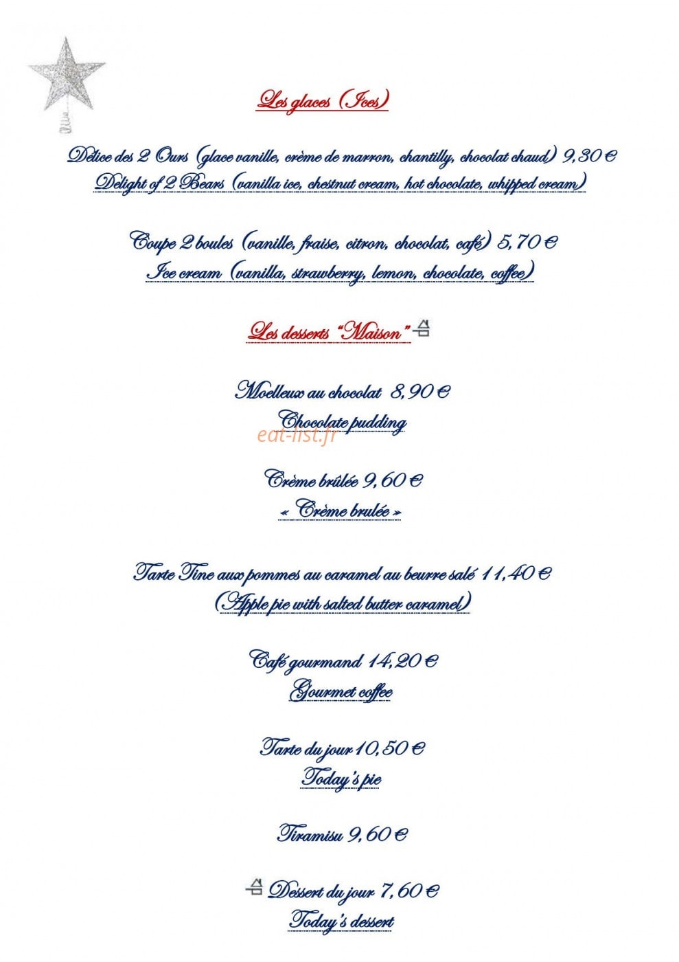 Chalet des 2 Ours — carte page 5