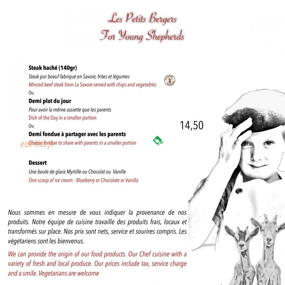 Chez Pépé Nicolas — carte page 5