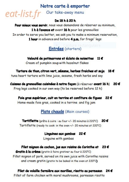 Étoile des Neiges — carte page 1