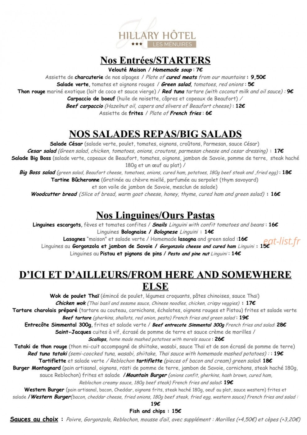 Hillary — carte page 1