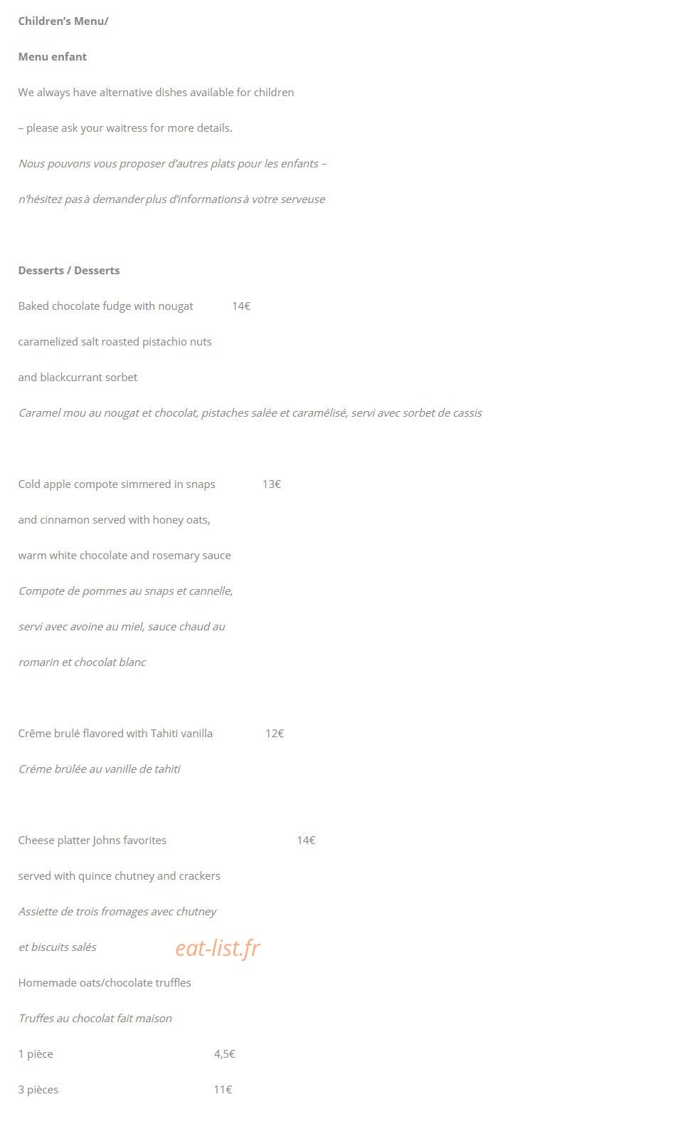 Johns — carte page 6