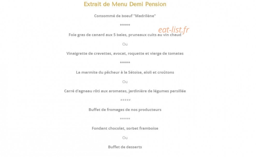 L'Atelier d'Eric — carte page 1