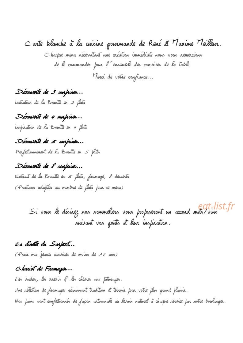 La Bouitte — carte page 3