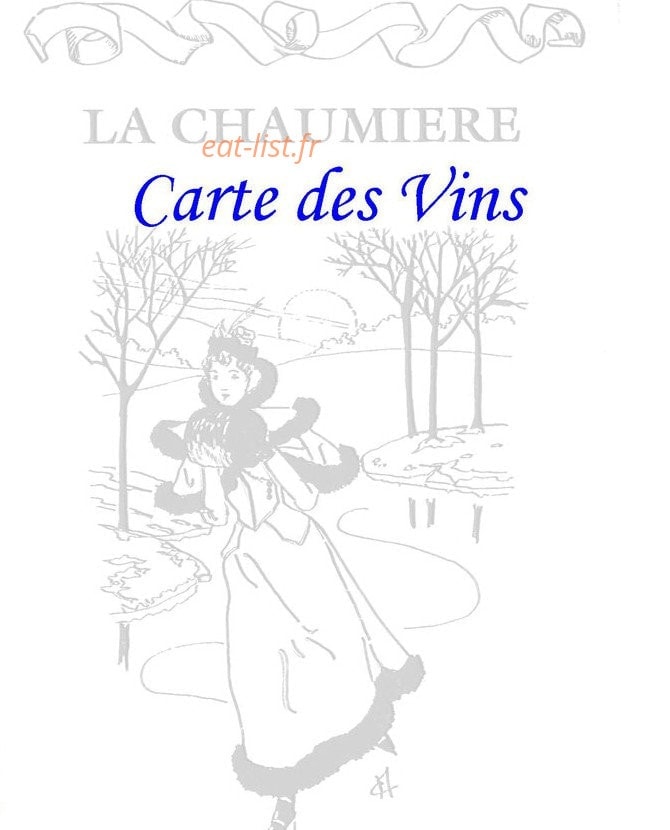 La Chaumière — carte page 6