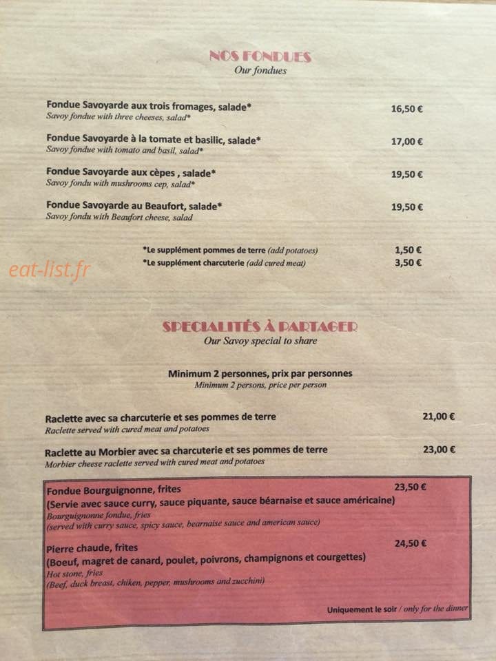 La Chouette — carte page 5