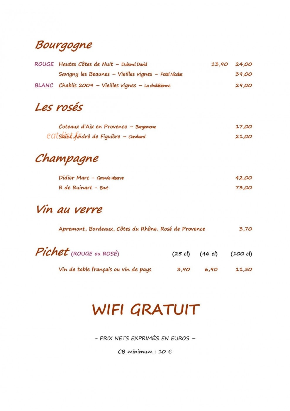 Le chalet des neiges — carte page 4