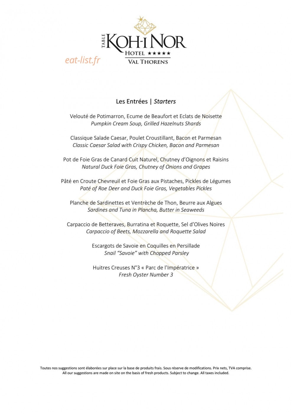 Le Diamant Noir — carte page 6