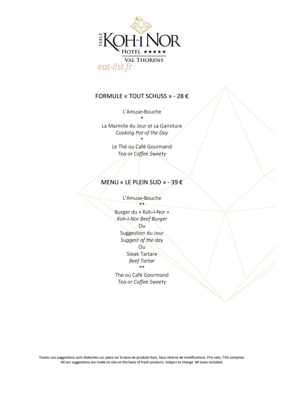 Le Diamant Noir — carte page 5