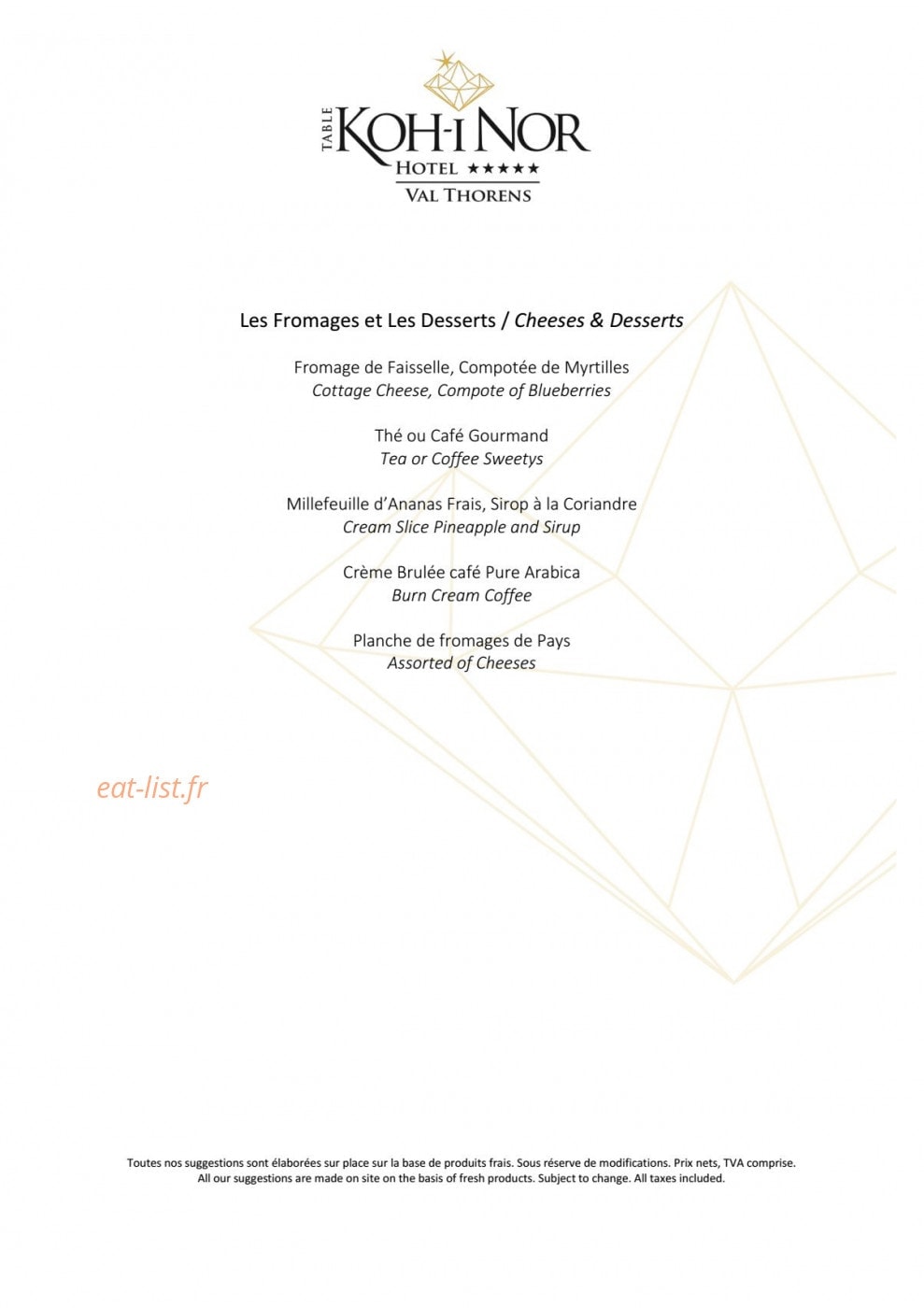 Le Diamant Noir — carte page 8
