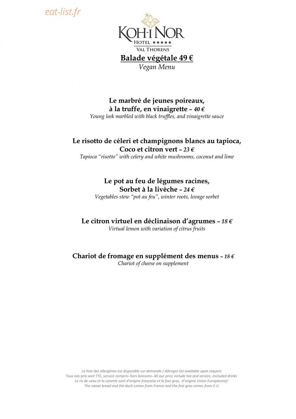 Le Diamant Noir — carte page 3