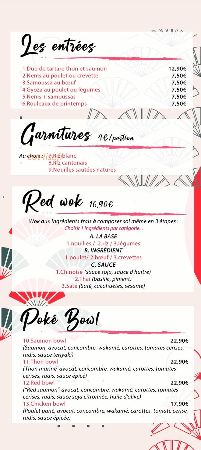 Le Red — carte page 1