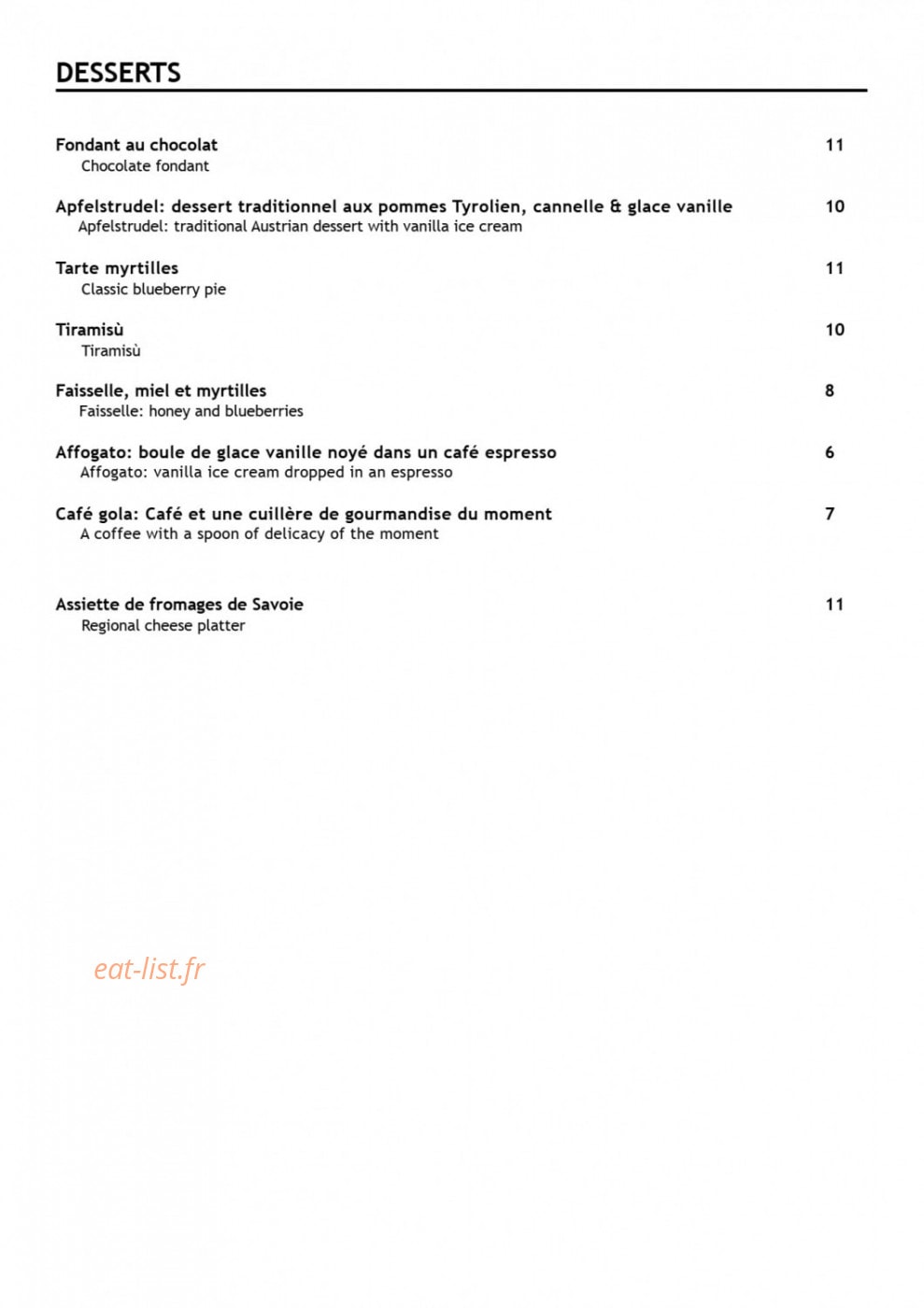 La Face Ouest — carte page 4
