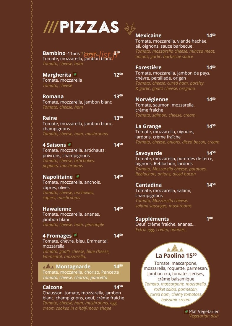 La grange — carte page 7