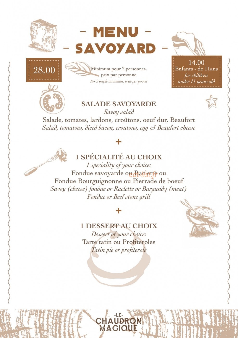 Le Chaudron Magique — carte page 5