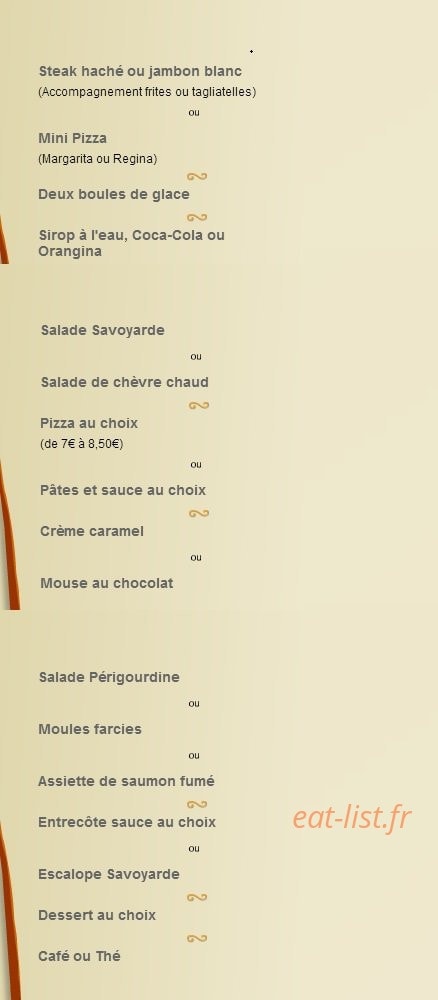 Le Don Camillo — carte page 1