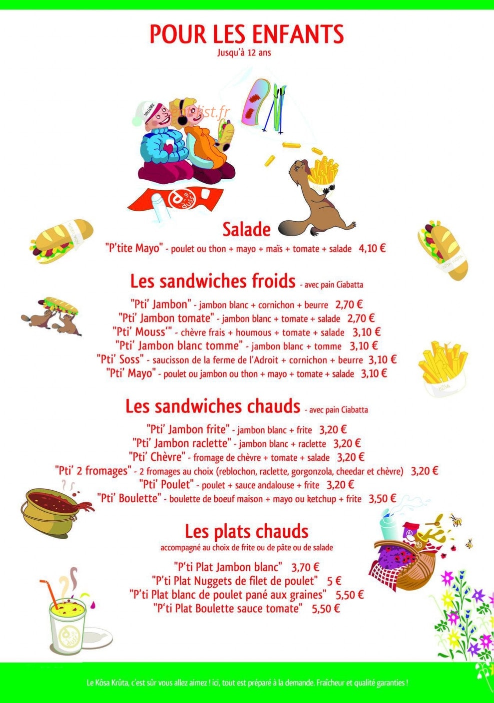 Le Kôsa Krûta — carte page 5