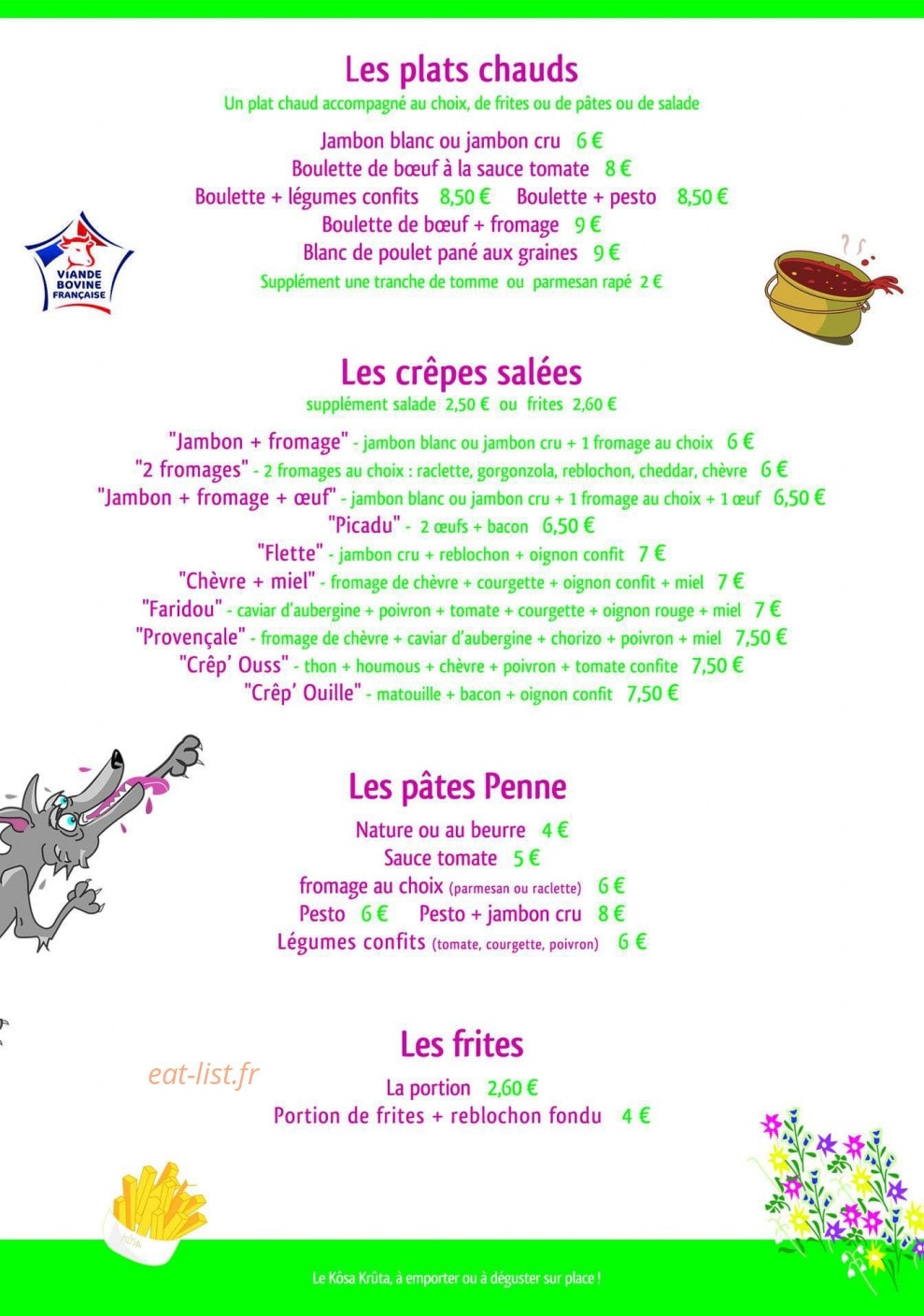 Le Kôsa Krûta — carte page 4